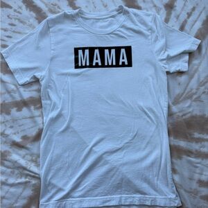 White 'MAMA' T-Shirt